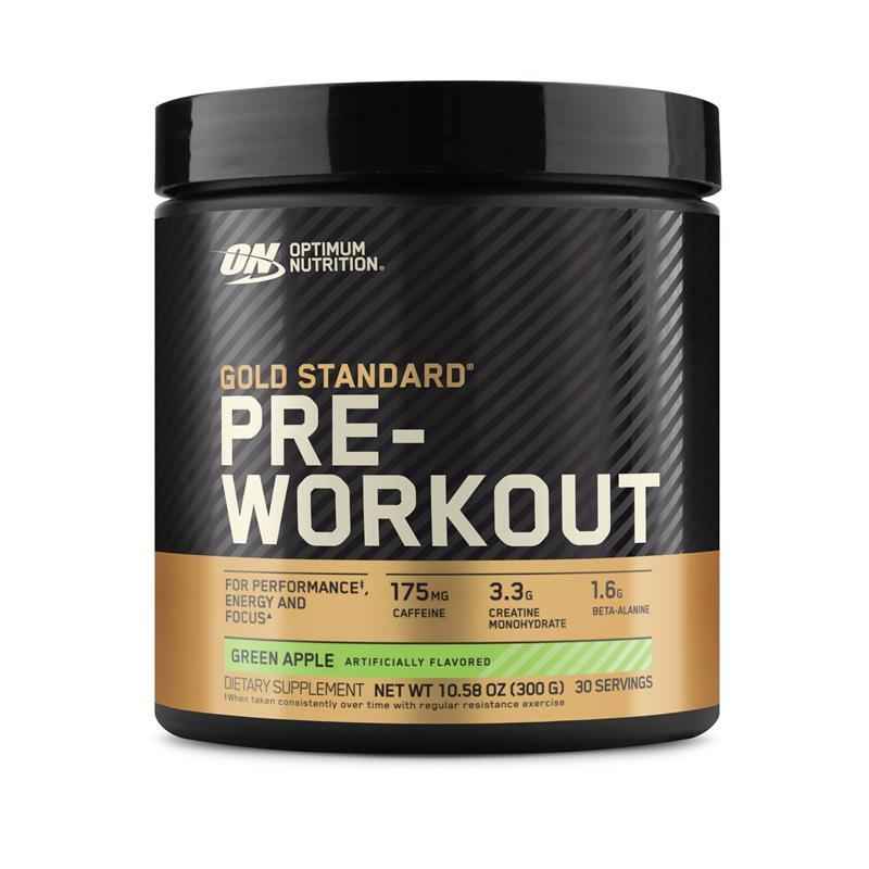 Pre-Workout Powder - Green Apple Flavour, 300g