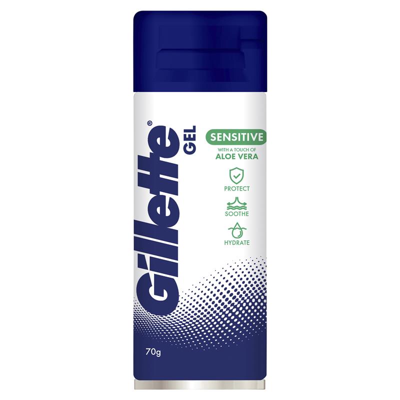 Gillette Aloe Sensitive Gel 70g