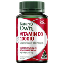 Nature's Own Vitamin D3 1000iu 200 Capsules - GimmeNow