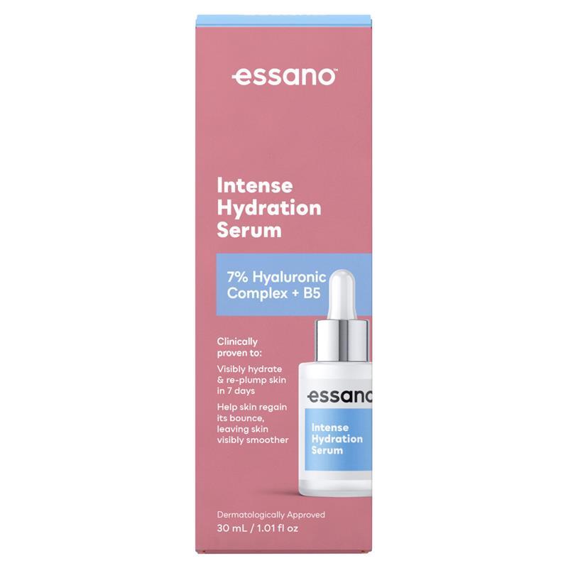 Essano Intense Hydration Hyaluronic Acid Concentrated Serum 30ml