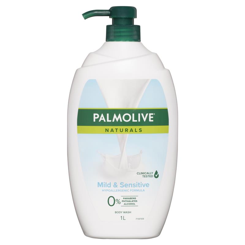 Palmolive Naturals Body Wash Mild & Sensitive 1L