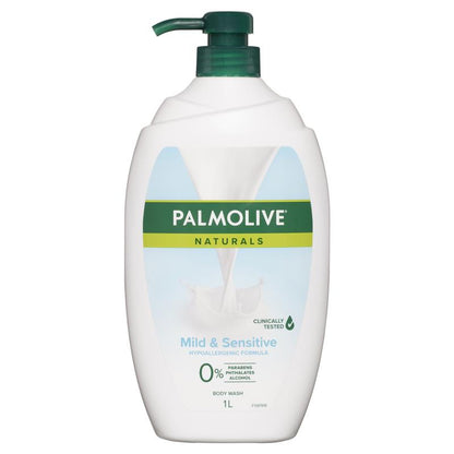 Palmolive Naturals Body Wash Mild & Sensitive 1L