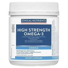Ethical Nutrients High Strength Omega-3 120 Capsules