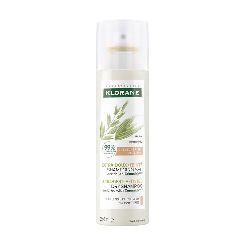 Klorane Dry Shampoo With Oat & Ceramide Dark Hair 150ml