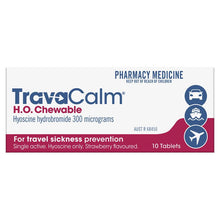 Travacalm Travel Sickness HO 10 Tablets