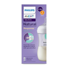 Avent Natural Response Feeding Bottle with AirFree Vent 260ml