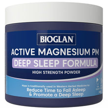 Bioglan Active Magnesium PM Deep Sleep Formula 240g