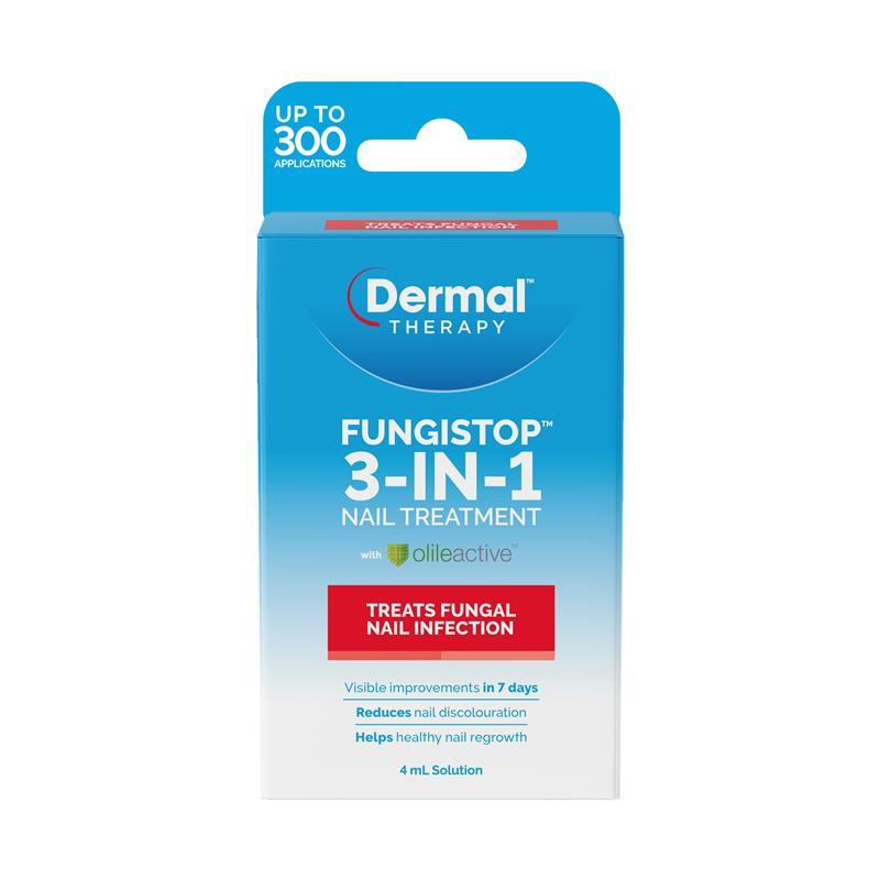 Dermal Therapy Fungistop 3-in-1 4ml Solution