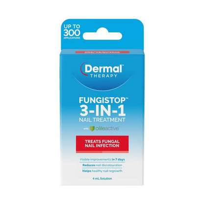 Dermal Therapy Fungistop 3-in-1 4ml Solution