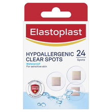 Elastoplast Sensitive Transparent Hypoallergenic Spot 24 Spots