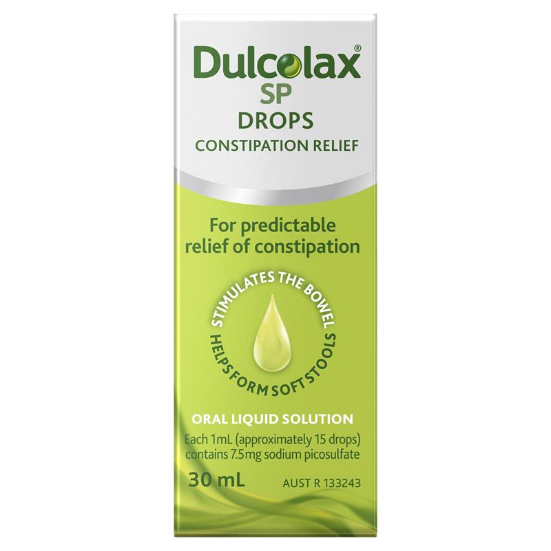 Dulcolax Laxatives Liquid SP Drops for Constipation Relief 30mL