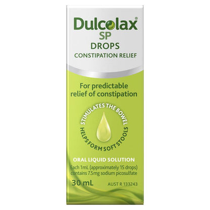 Dulcolax Laxatives Liquid SP Drops for Constipation Relief 30mL