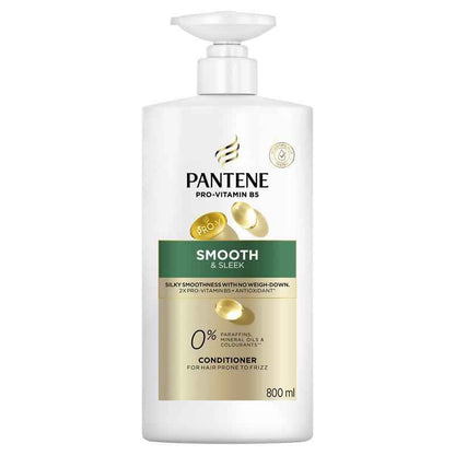 Pantene Smooth & Sleek Conditioner 800ml
