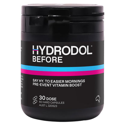 Hydrodol Before 30 Dose Exclusive Size