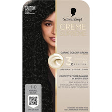 Schwarzkopf Creme Supreme Permanent Natural Black 1-0