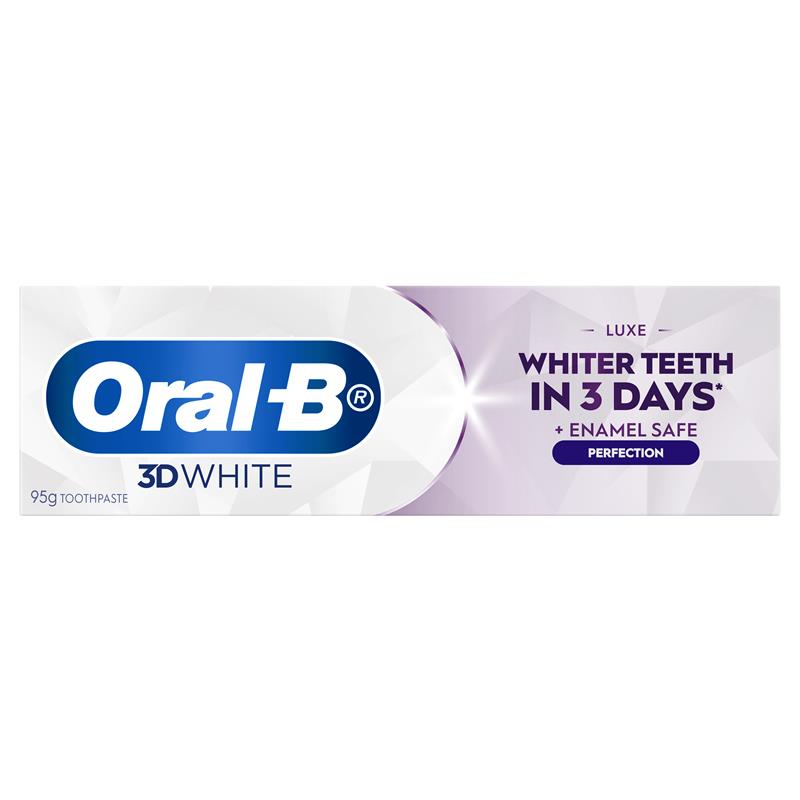 Oral B Teeth Whitening Toothpaste 3D White Luxe Perfection 95g - GimmeNow