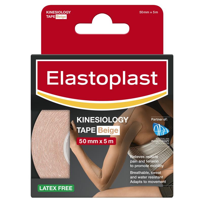 Elastoplast Kinesiology Tape Beige 50mm x 5m