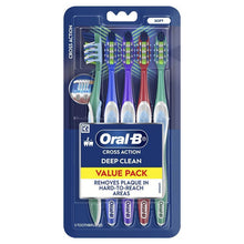 Oral B Toothbrush Cross Action 7 Benefits 5 Pack