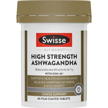 Swisse Ultiboost High Strength Ashwagandha 60 Tablets