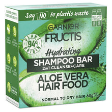 Garnier Fructis Aloe Vera Hair Food 2 In 1 Shampoo Bar 60g - GimmeNow