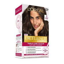 L'Oreal Excellence Creme 3 Darkest Brown Hair Colour