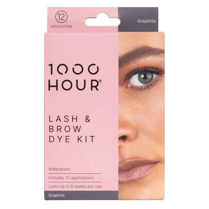 1000 Hour Eyelash and Brow Dye Kit Graphite