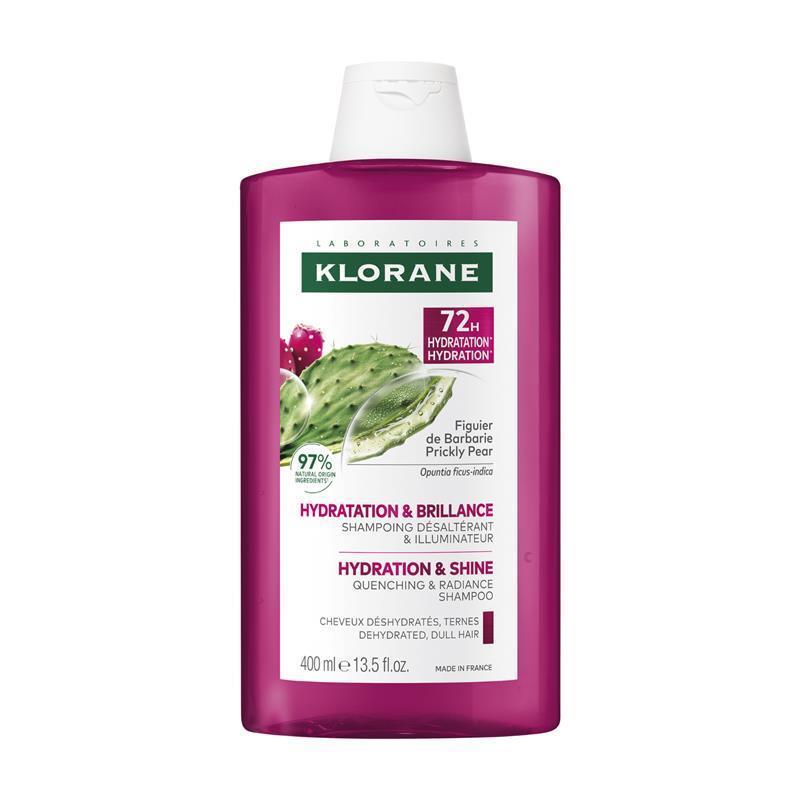 Klorane Hydration & Shine Shampoo with Prickly Pear 400ml