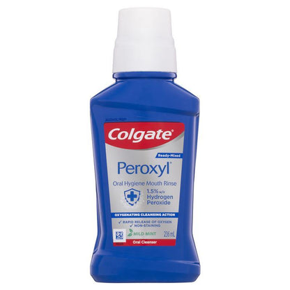 Colgate Peroxyl Oral Cleanser Mint Flavour 236mL