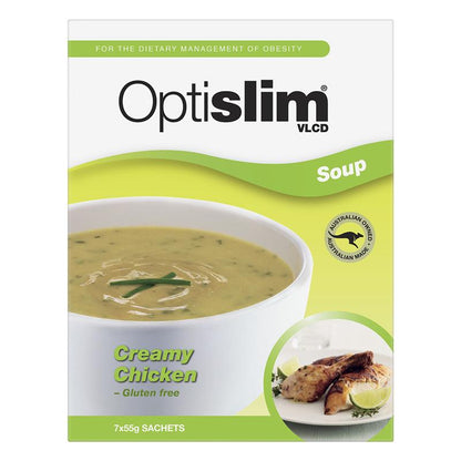 OptiSlim VLCD Soup Creamy Chicken 7 x 55g