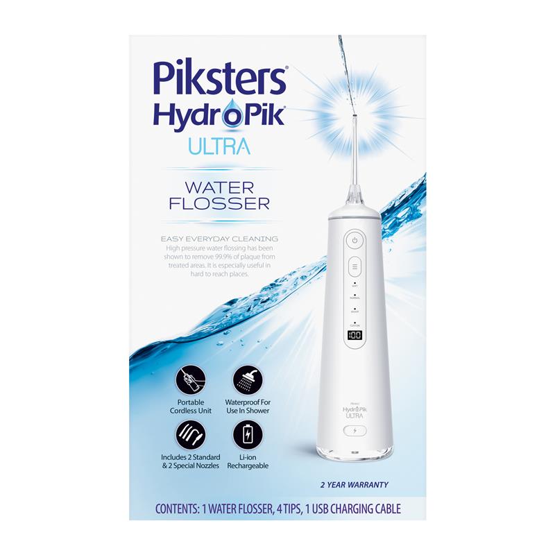 Piksters HydroPik Ultra Water Flosser White