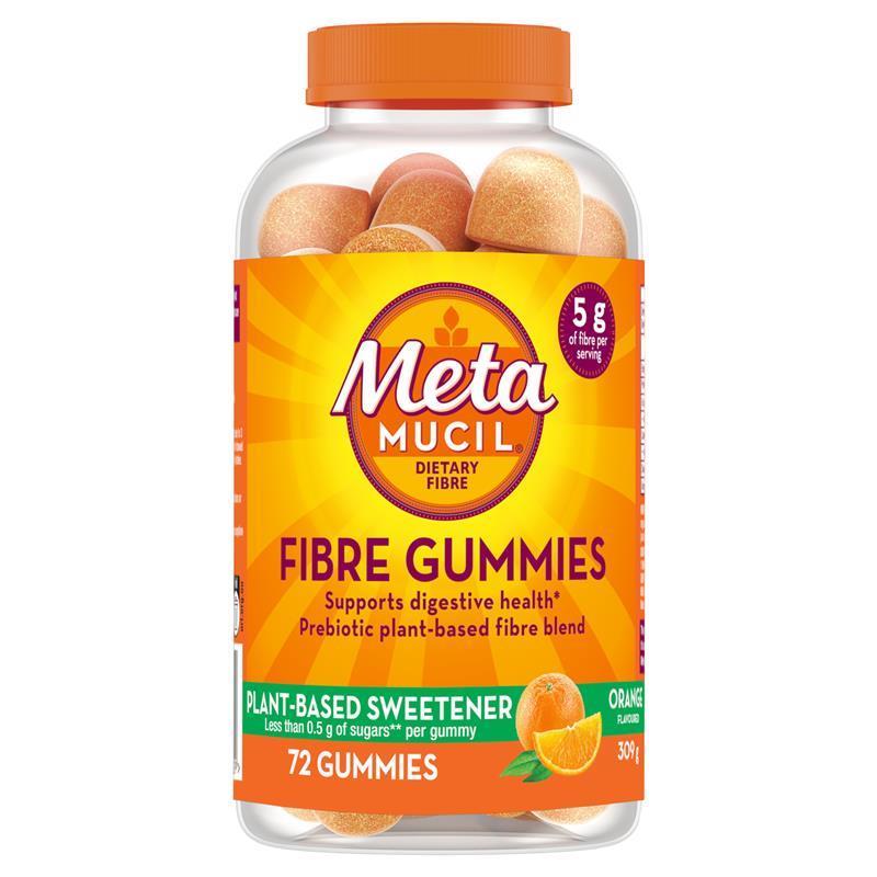 Metamucil Fibre Gummies 72 Pack - GimmeNow