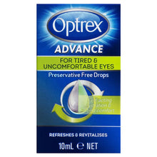 Optrex Advance Preservative Free Tired Eye Drops 10mL - GimmeNow
