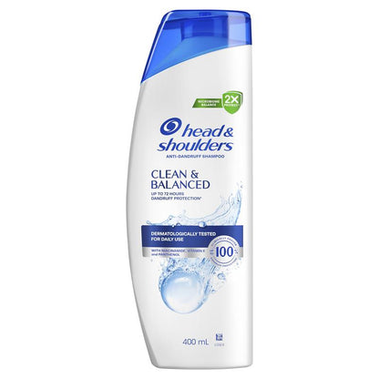 Head & Shoulders Clean & Balanced Anti-Dandruff Shampoo 400mL