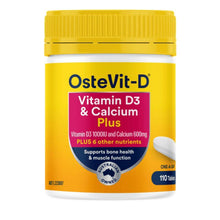 OsteVit-D Vitamin D3 & Calcium Plus 110 Tablets