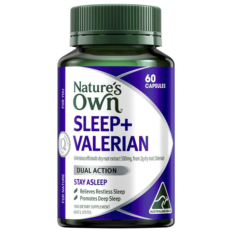 Nature's Own Valerian Forte 2000mg 60 Capsules