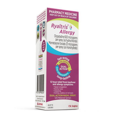 Ryaltris Allergy Nasal Spray 120 Dose