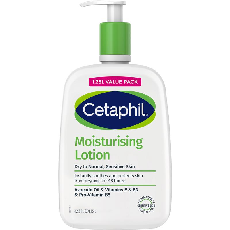 Cetaphil Moisturising Lotion 1.25L Exclusive Size