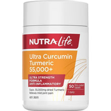 Nutra-Life Ultra Curcumin Turmeric 55000+ 50 Tablets