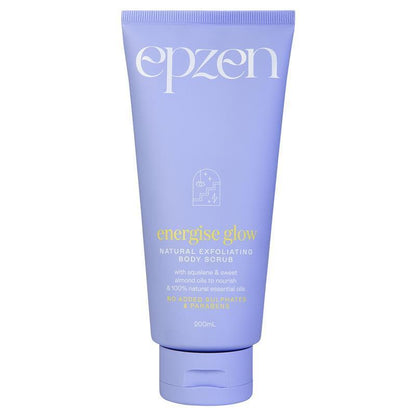 Epzen Energise Glow Natural Exfoliating Body Scrub 200ml