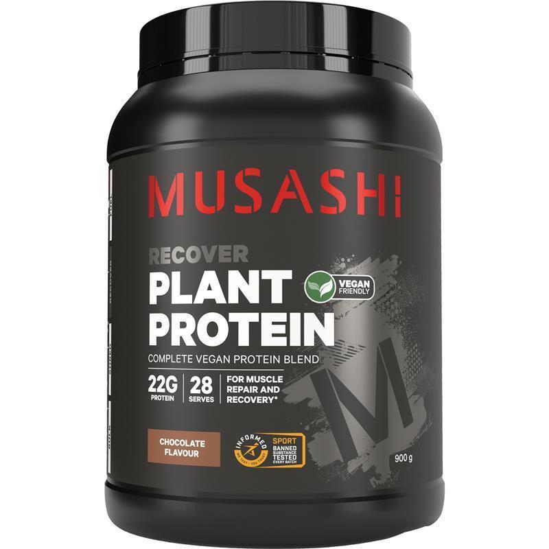 Musashi Plant Protein Chocolate 900g