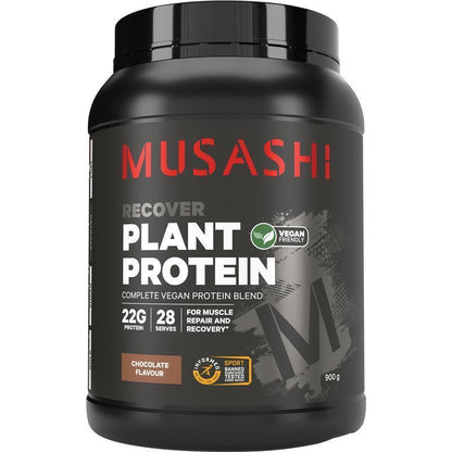 Musashi Plant Protein Chocolate 900g