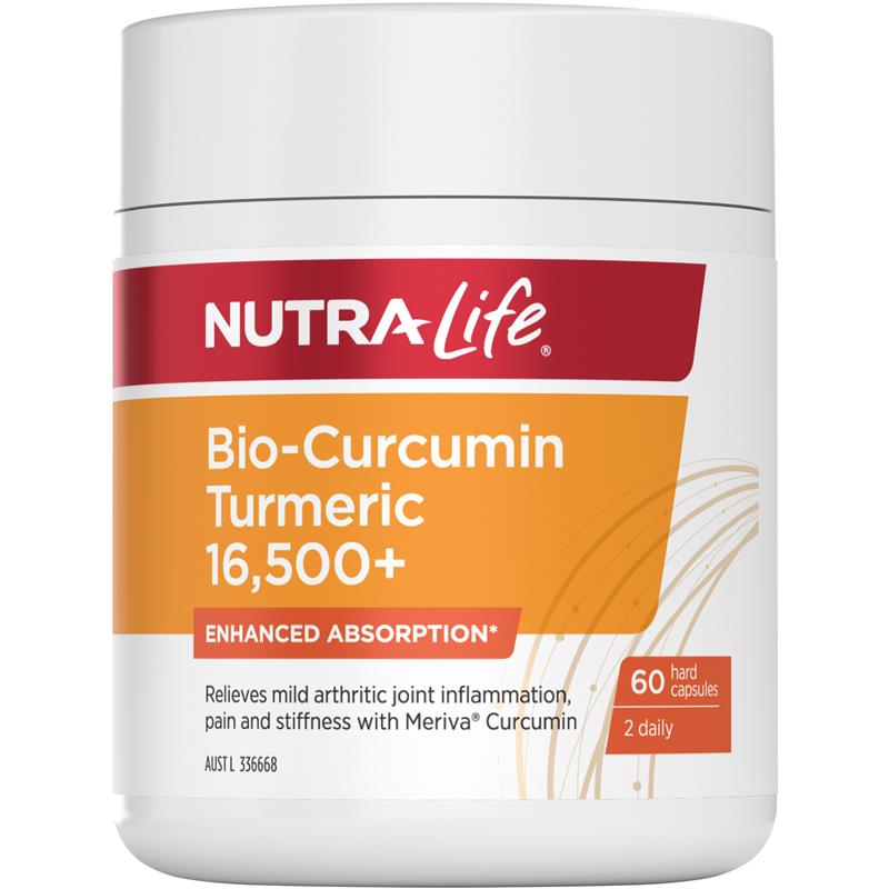 Nutra-Life Bio-Curcumin 16500+ 60 Capsules