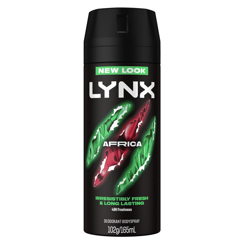 Lynx Deodorant Africa 165ml