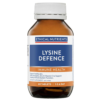 Ethical Nutrients Lysine Defence 60 Tablets