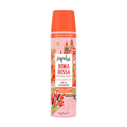 Impulse Body Spray Roma Rosa 75ml