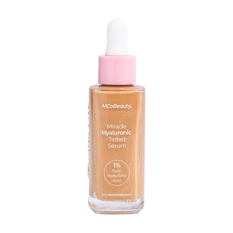 MCoBeauty Miracle Hyaluronic Tinted Serum 5-6 Medium/Tan