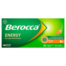 Berocca Energy Orange 30 Effervescent Tablets - GimmeNow