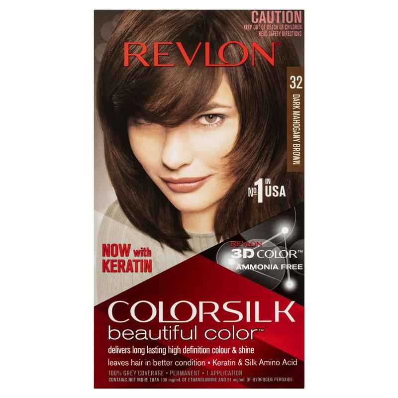 Revlon ColorSilk 32 Dark Mahogany Brown