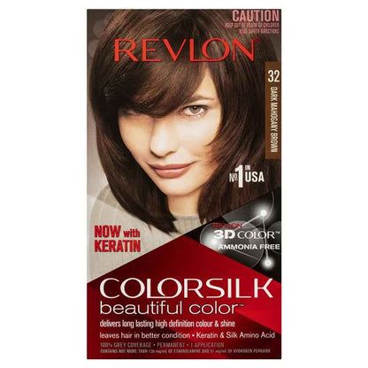Revlon ColorSilk 32 Dark Mahogany Brown