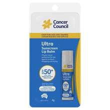 Cancer Council SPF 50+ Ultra Sunscreen Lip Balm 4g